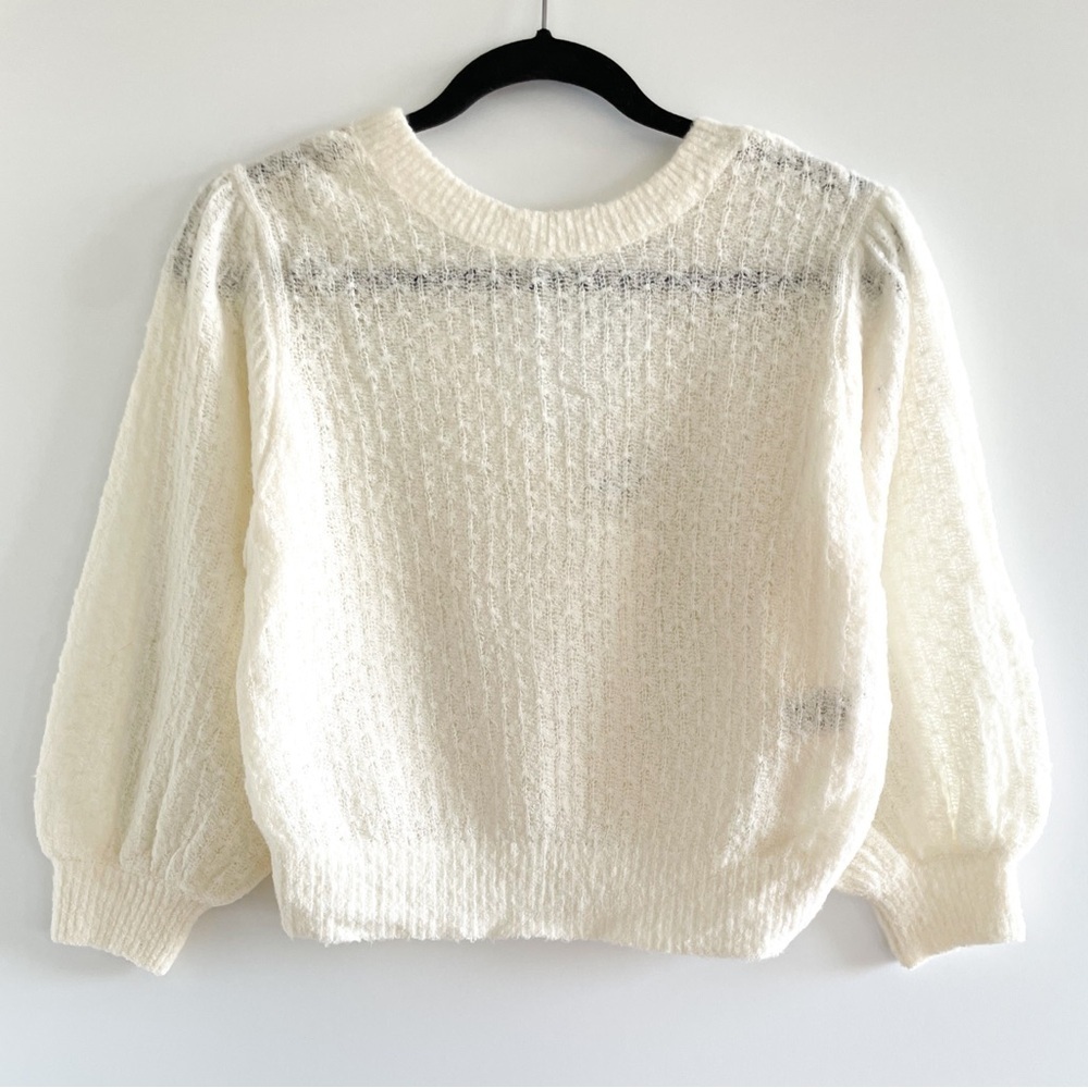 Babaton NWOT Puff Sleeve Sweater - Picture 12 of 12